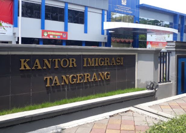 Pemandangan Kantor Imigrasi Kota Tangerang